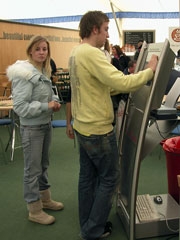 TouchScreen System at the Showman's Show